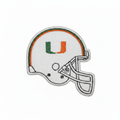 Miami Hurricanes Helmet Embroidered Patch