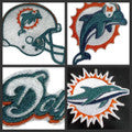 Miami Dolphins Iron On Patches