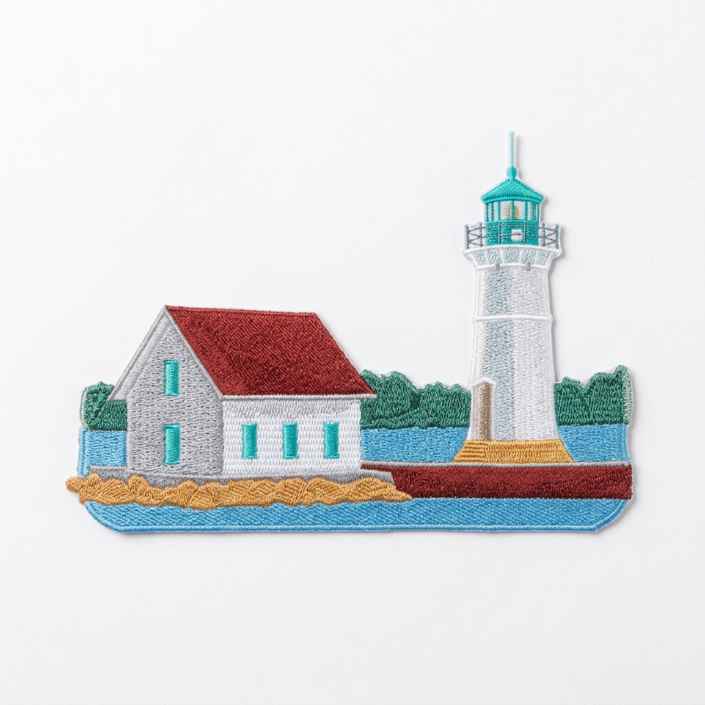 Mirrored lighthouse patch