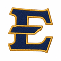 Navy and gold E patch cleanup