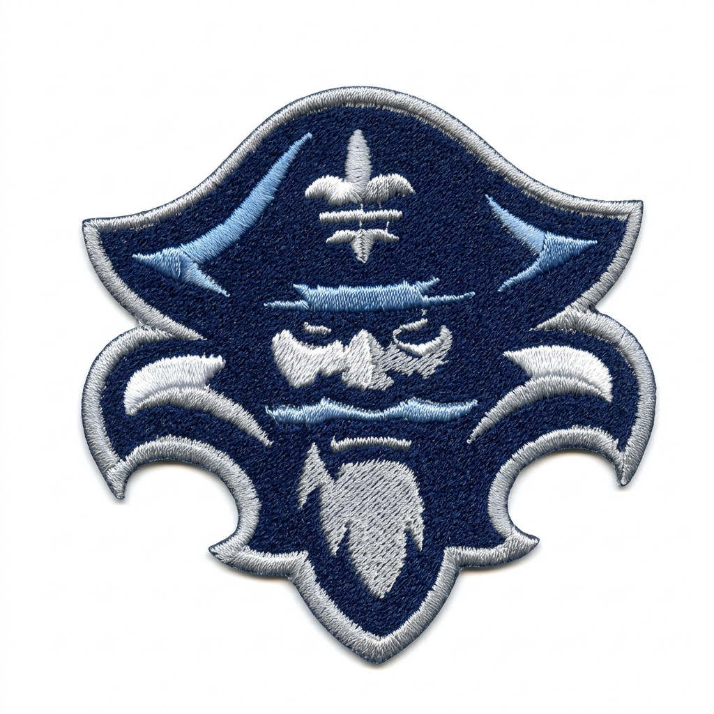New Orleans Privateers patch cleanup
