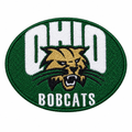 Ohio Bobcats oval patch primary image