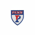 Penn Quakers Embroidered Patch — Studio White