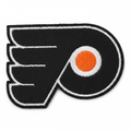 Philadelphia Flyers Embroidered Patch – White Background Studio Shot