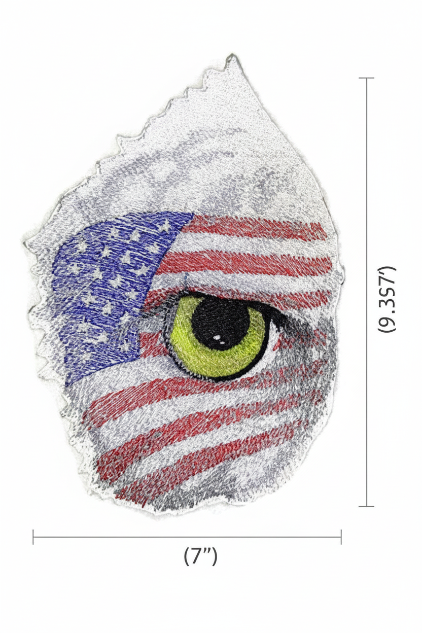 Product with size measurements