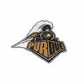 Purdue Boilermakers Embroidered Patch — Studio White