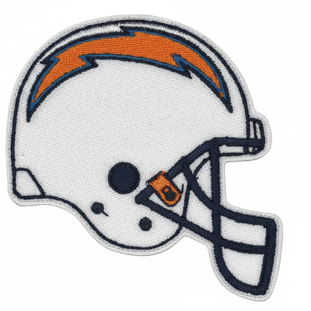 San Diego Chargers Helmet Embroidered Patch