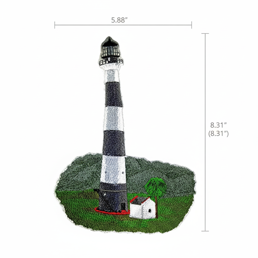 Size reference with measuring lines