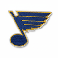 St. Louis Blues Patch - White Background