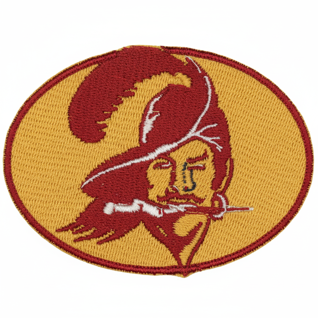 Tampa Bay Buccaneers Vintage Oval Embroidered Patch
