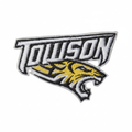 Towson Tigers Embroidered Patch — Studio White