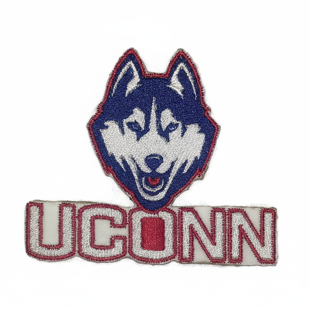 UConn Huskies Embroidered Patch