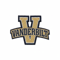 Vanderbilt Commodores Embroidered Patch — Studio White