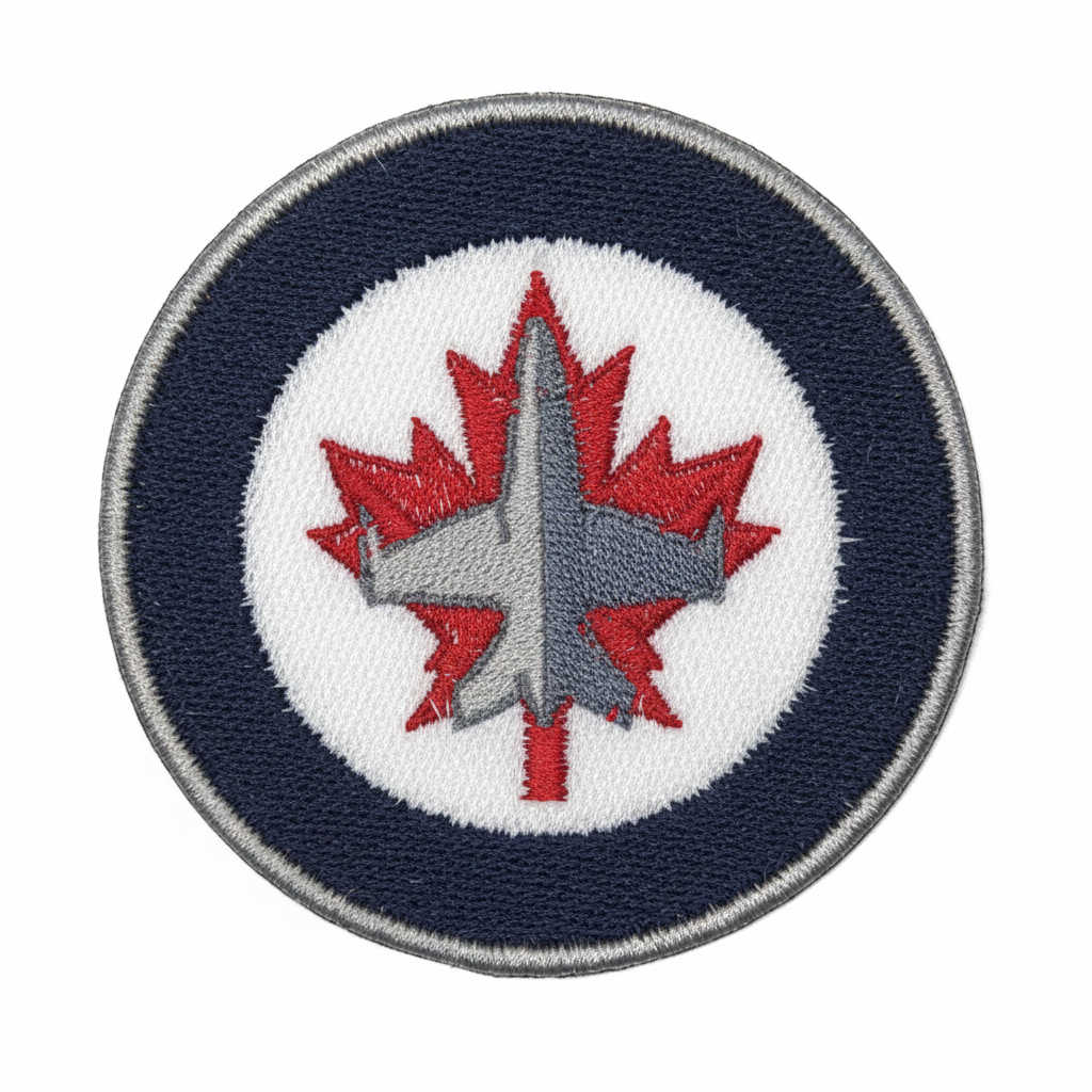 Winnipeg Jets Patch - White Background