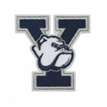 Yale Bulldogs Embroidered Patch — Studio White